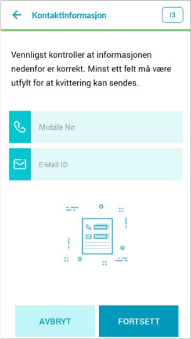 TODO: Skjermbilde – kontaktinformasjon